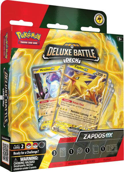 Pokemon TCG Deluxe Battle Deck Zapdos ex