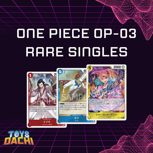 One Piece OP-03 Rare Singles