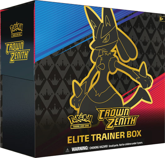 [PRE-ORDER DEPOSIT] Pokemon TCG Crown Zenith Elite Trainer Box (ETB) Case
