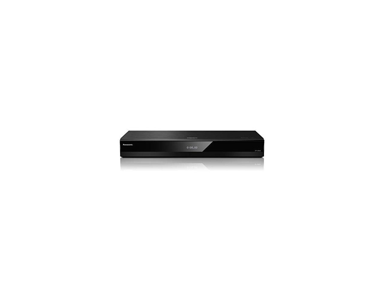 panasonic 4k ultra hd bluray player with hdr10+ and dolby vision playback, hires sound, 4k vod streaming black dpub820