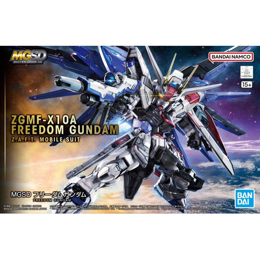 Gundam Master Grade (MGSD) ZGMF-X10A Freedom Gundam Z.A.F.T Mobile SuIt
