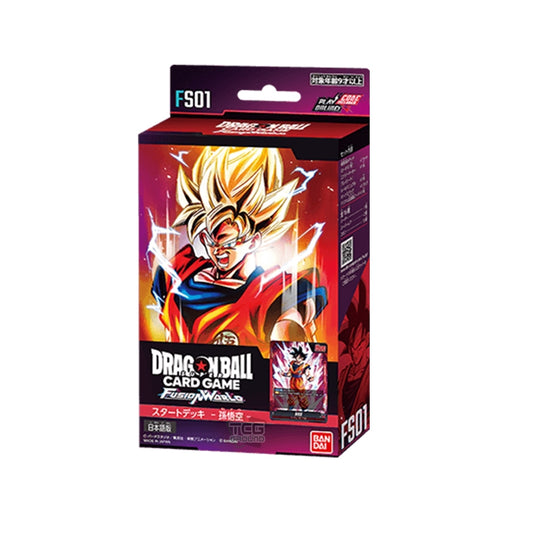 [PRE-ORDER DEPOSIT] Dragon Ball Super Card Game Fusion World Start Deck (FS01) Son Goku