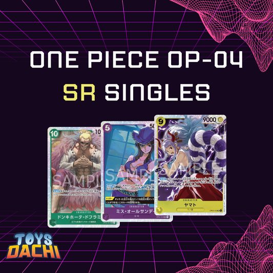 One Piece OP-04 SR Singles