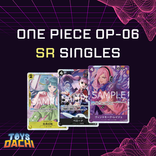 One Piece OP-06 SR Singles