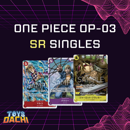 One Piece OP-03 SR Singles