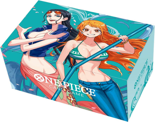 One Piece Card Game Official Storage Box Nami & Robin