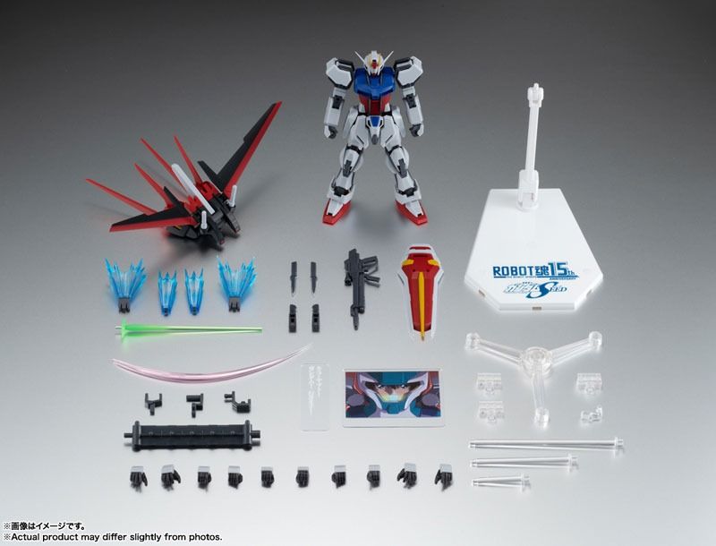 Gundam Robot Spirits (Side MS) GAT-X105+AQM/E-X01 Aile Strike Gundam Ver A.N.I.M.E (Robot Spirits 15th Anniversary)