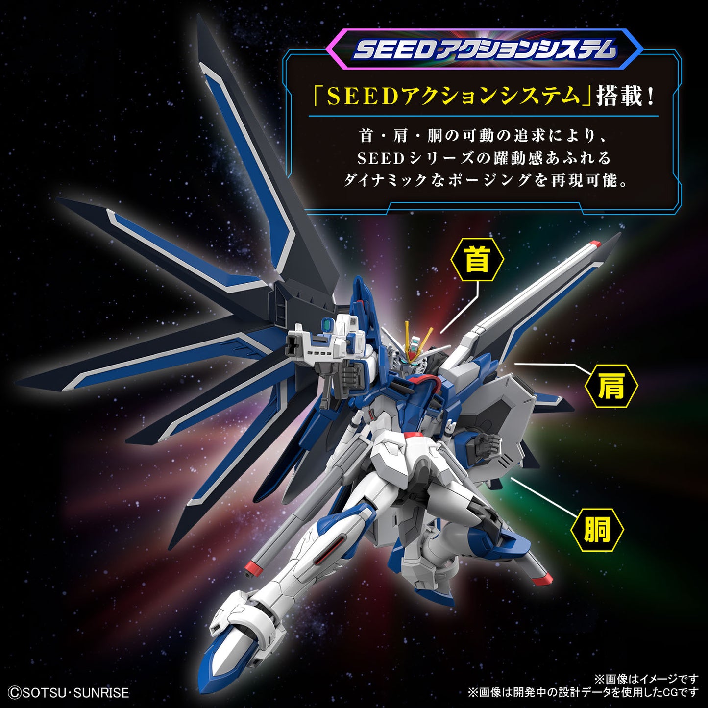 Gundam HG 1/144 Rising Freedom Gundam