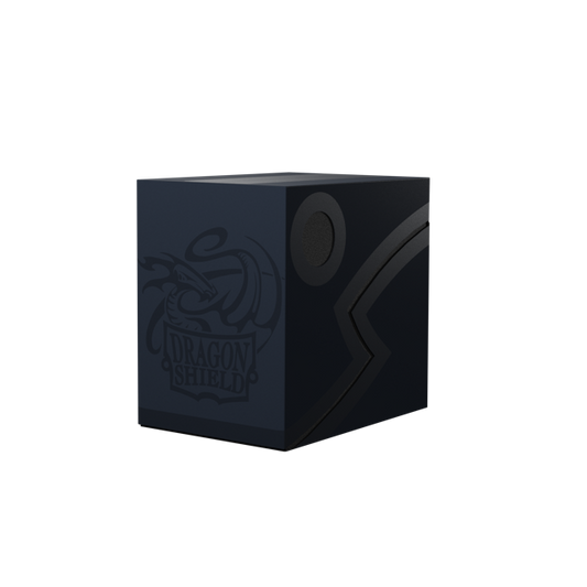 Dragon Shield Double Shell Box - Midnight Blue & Black