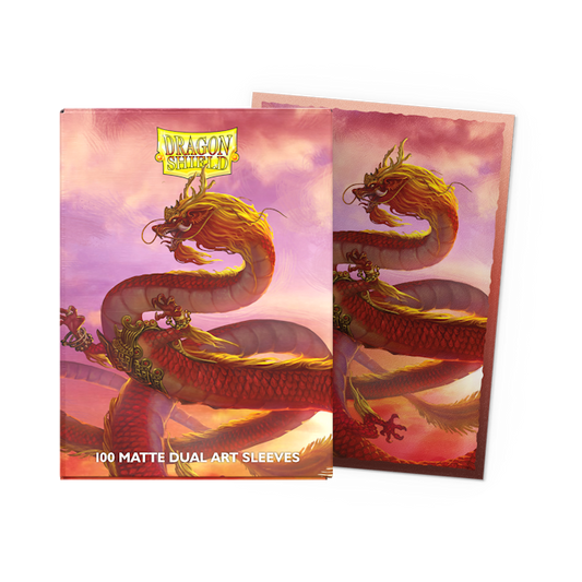 Dragon Shield 100 Matte Dual Art - Year of the Dragon 2024