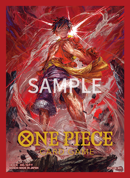 One Piece Card Game Limited Card Sleeve Monkey.D.Luffy