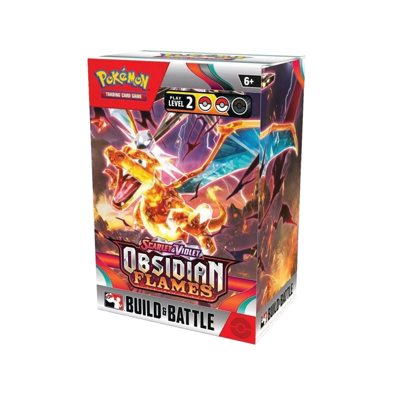 Pokemon SV03 Obsidian Flames Build & Battle Box