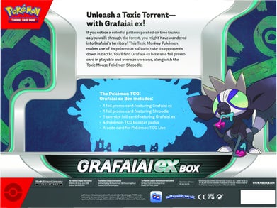Pokemon Grafaiai ex Box