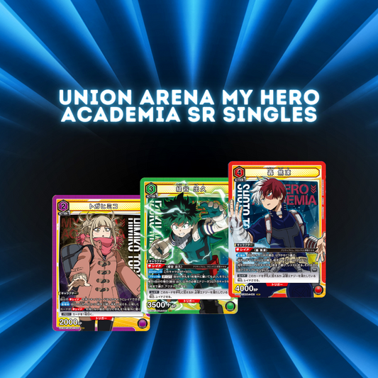 Union Arena My Hero Academia SR Singles