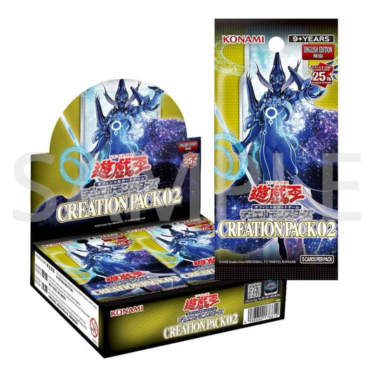 Yu-Gi-Oh (OCG-AE) Creation Pack 02 (CR02-AE) Booster Box