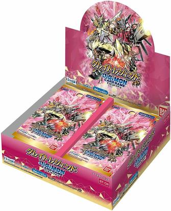 Digimon TCG Great Legends [BT-04] Box