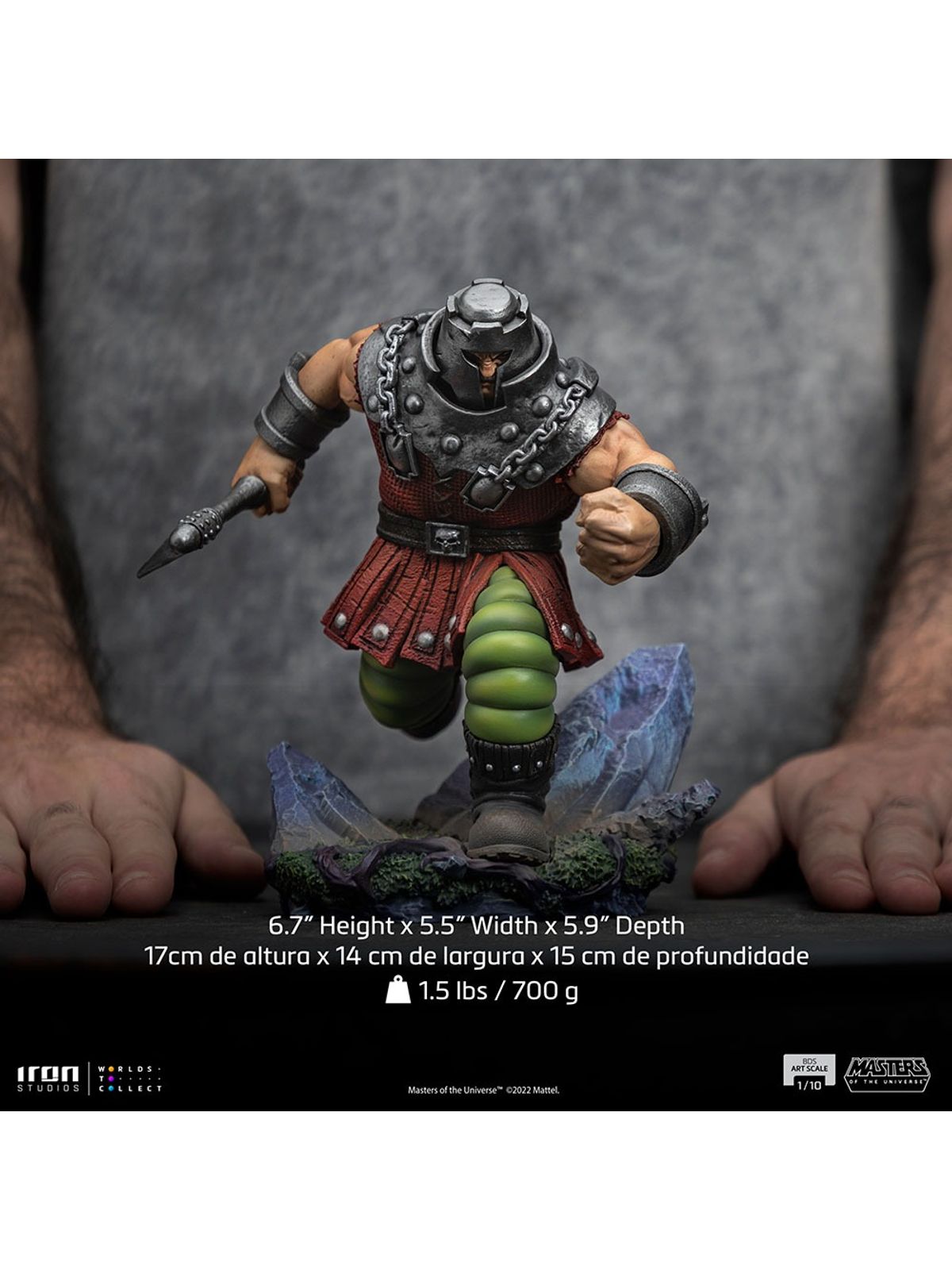 [PRE-ORDER] Iron Studios Masters of the Universe - Ram-Man (BDS Art Scale 1/10)