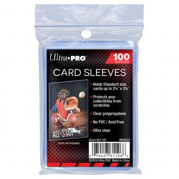Ultrapro 2-1/2" x 3-1/2" Soft Card Sleeves