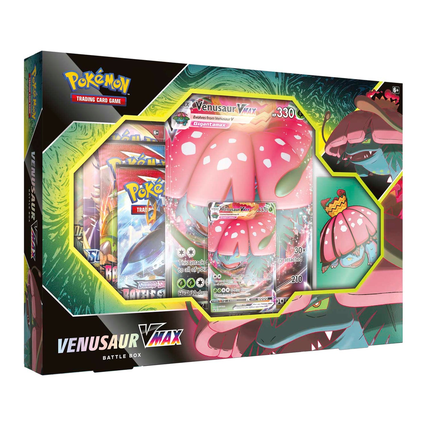 Pokemon TCG Blastoise/ Venusaur VMAX Box