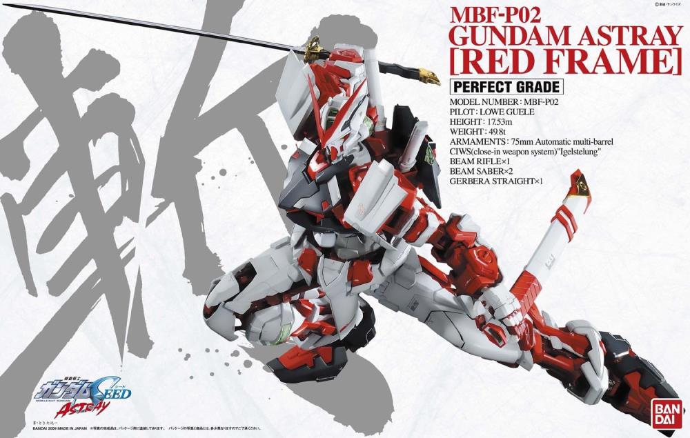 Gundam PG Gundam Astray Red Frame (without Bonus Parts)