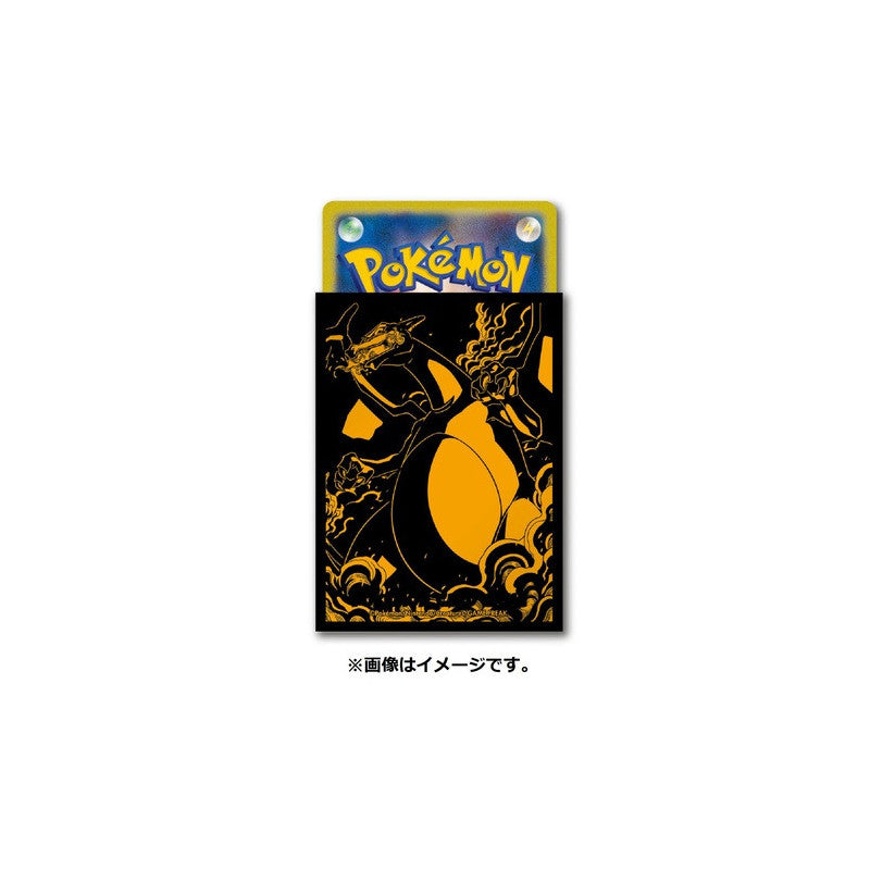 Pokemon Charizard Black Gold Deck Sleeves