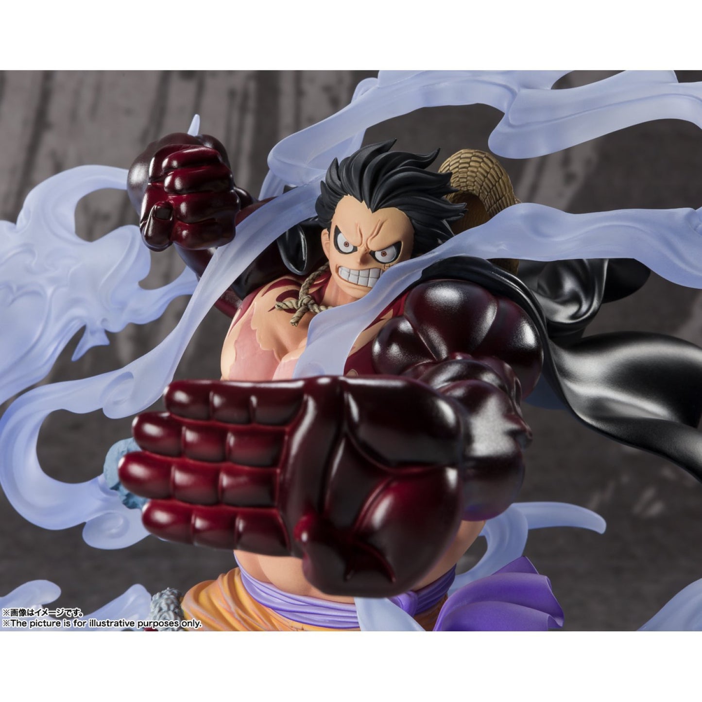 One Piece S.H.Figuarts Zero [Extra Battle] Monkey D Luffy Gear 4 Three Captains Battle of Monsters on Onigashima