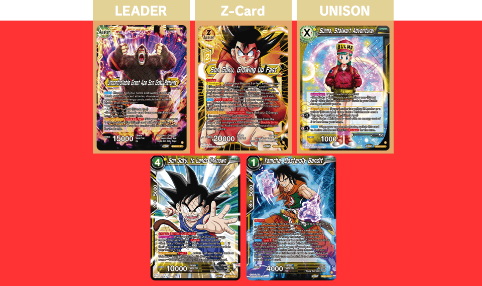 Dragon Ball Super Card Game Dawn of the Z-Legends Starter Deck (SD20) - Yellow Transformation