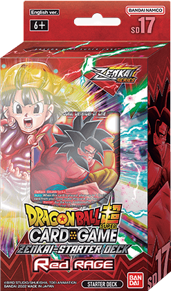 Dragon Ball Super Card Game Dawn of the Z-Legends Starter Deck (SD17) - Red Rage