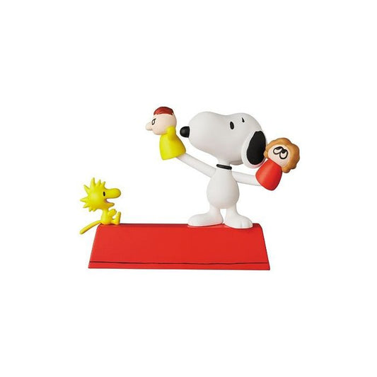 Peanuts UDF Puppet Snoopy & Woodstock