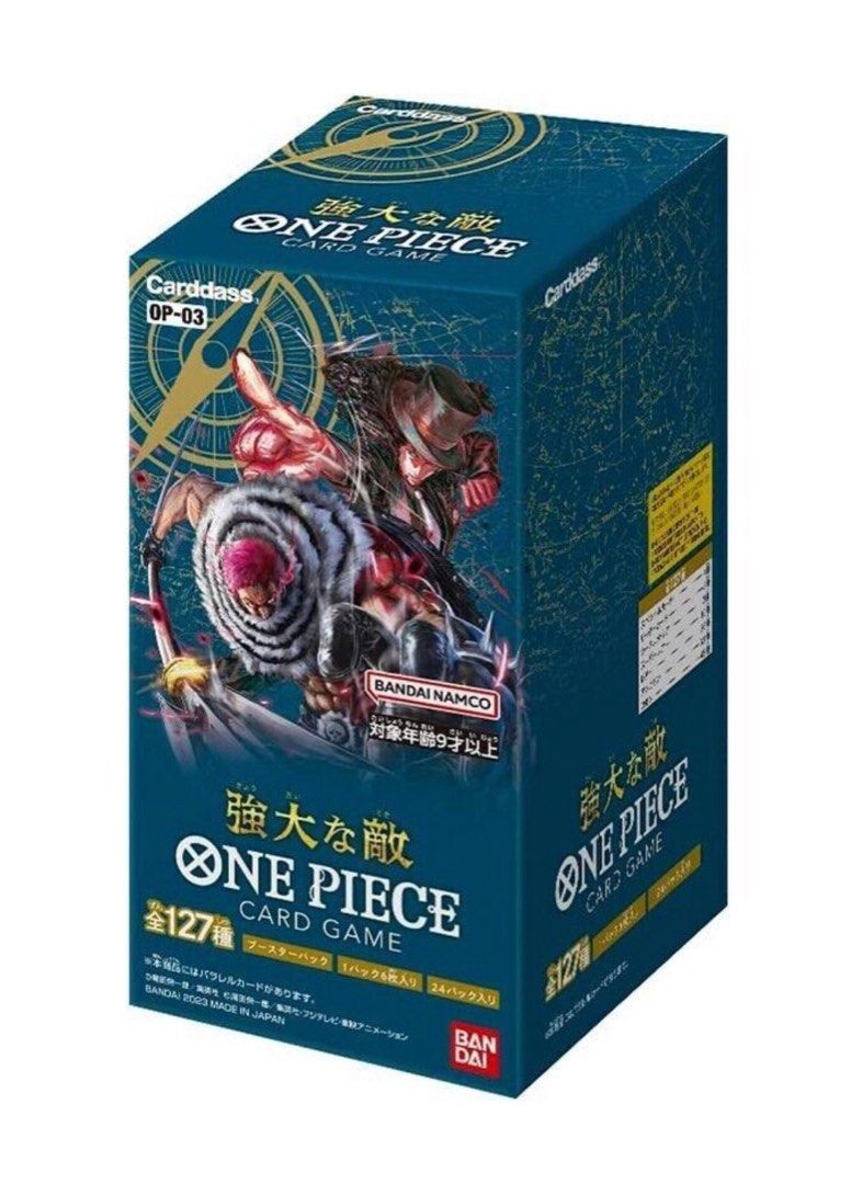 One Piece Card Game Mighty Enemies Booster Box [OP-03]