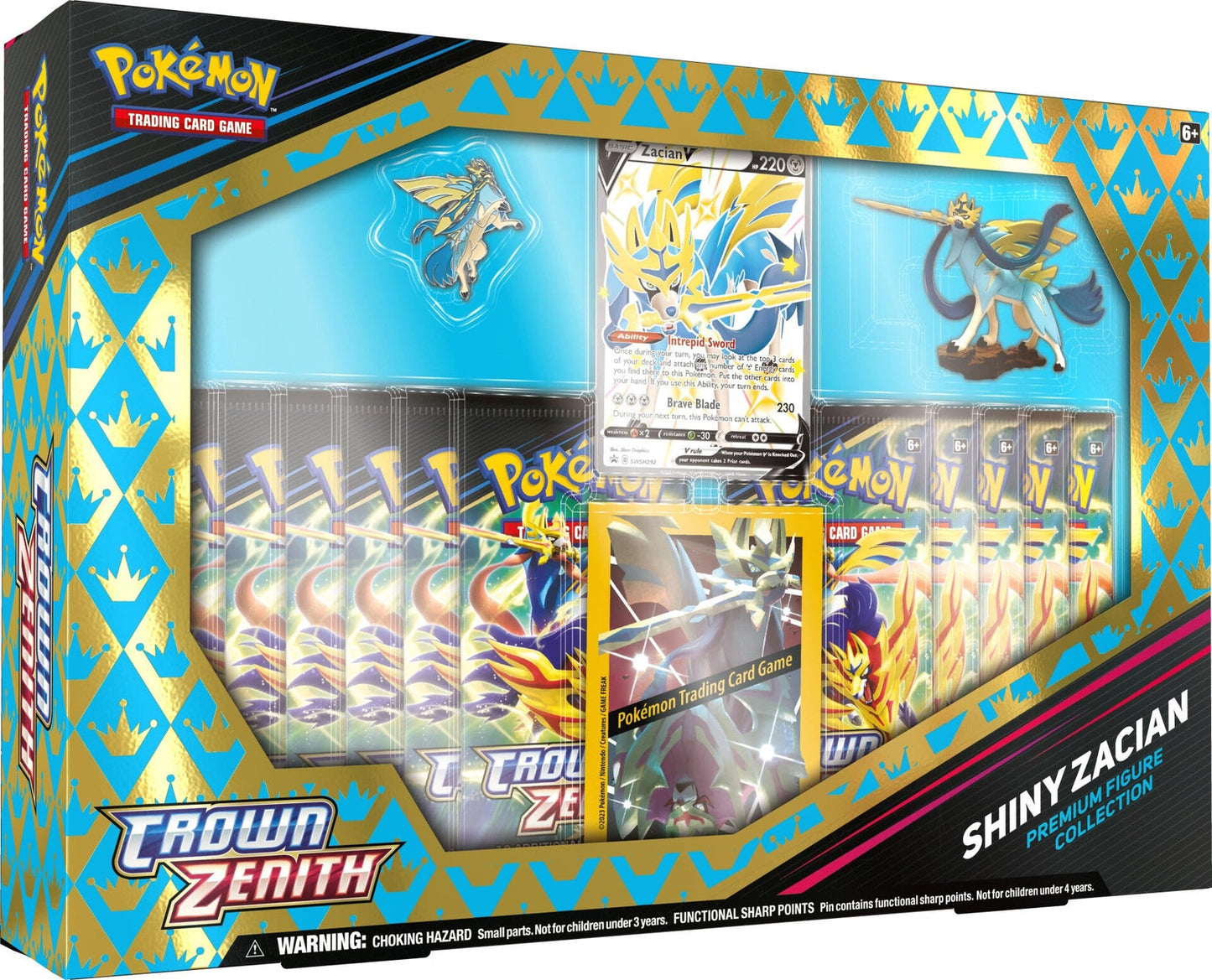 [PRE-ORDER] Pokemon TCG SS12.5 Crown Zenith Premium Figure Box