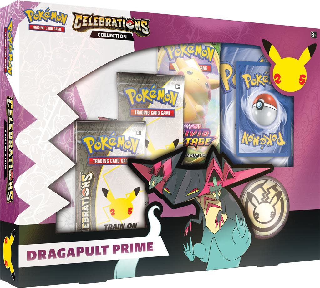 Pokemon TCG 25th Dragapult Prime Collection Box